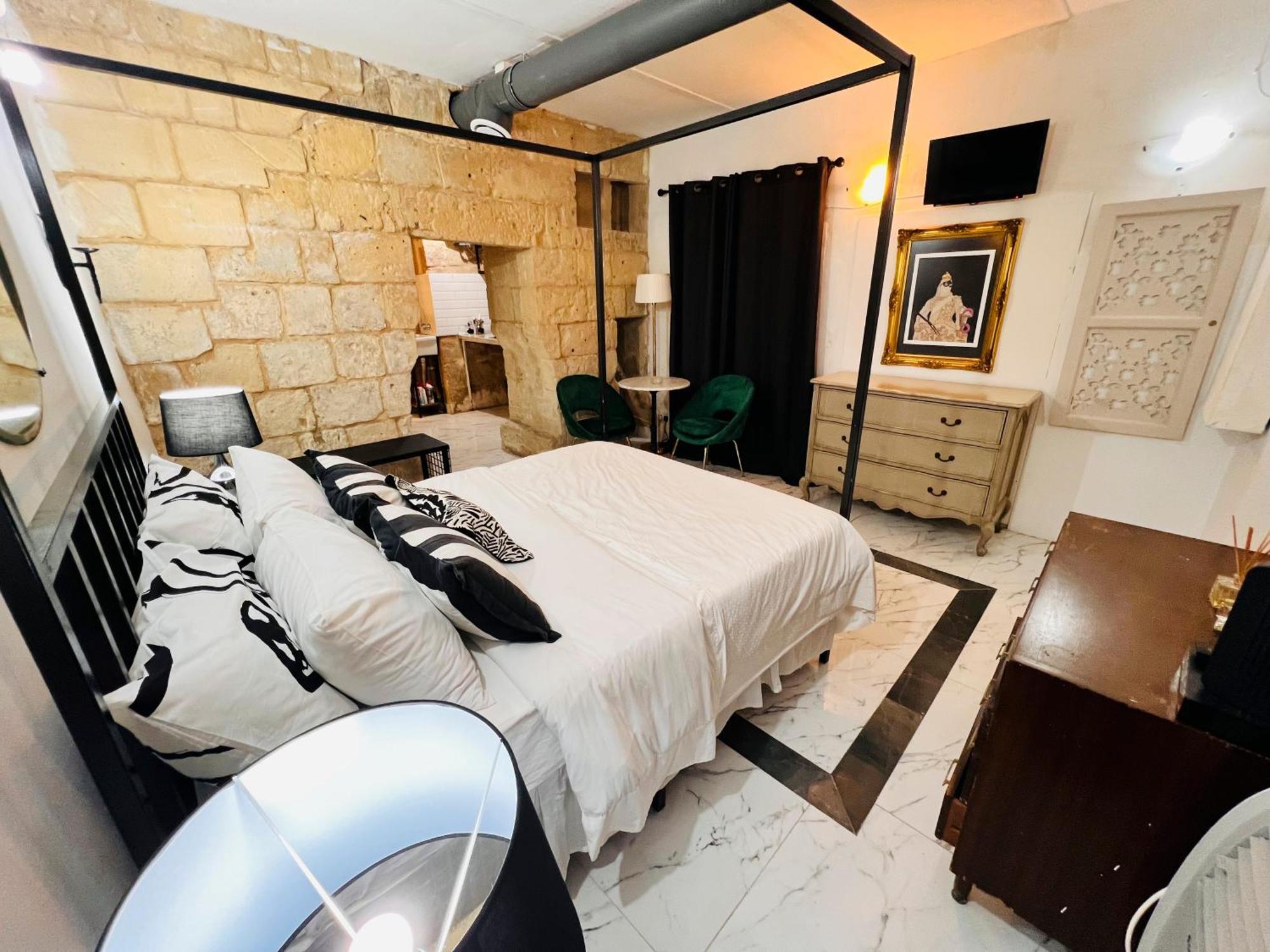 Charming Townhouse Prime Area Valletta Lejlighed Eksteriør billede